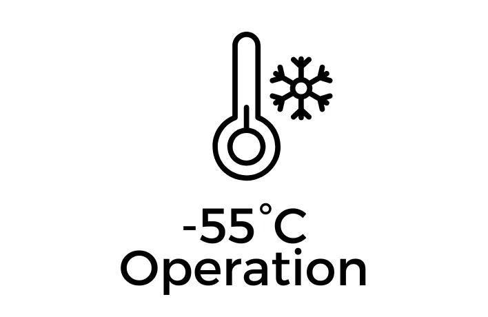  -55℃ 동작 가능
